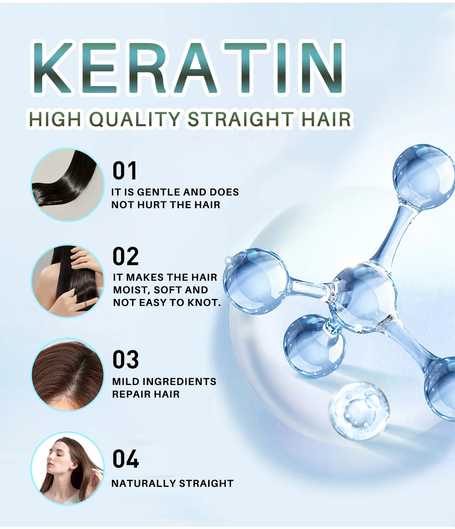 Hair straighter cream high quality