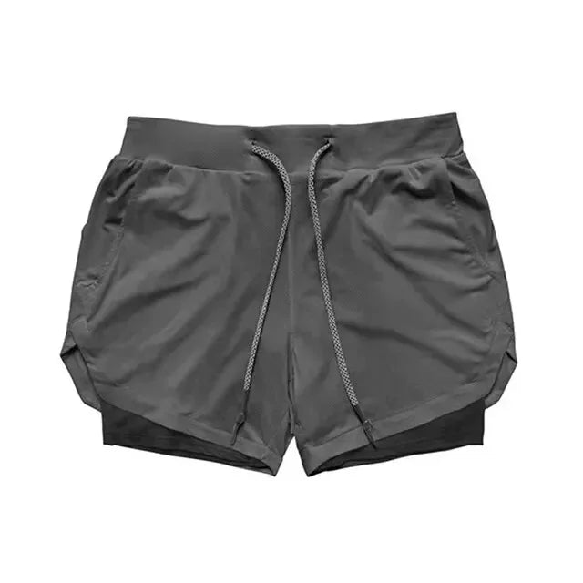 2 in 1 Compression Shorts for sports and normal wear