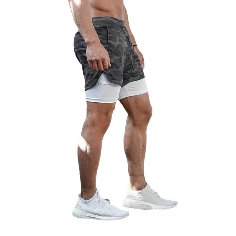 2 in 1 Compression Shorts for sports and normal wear