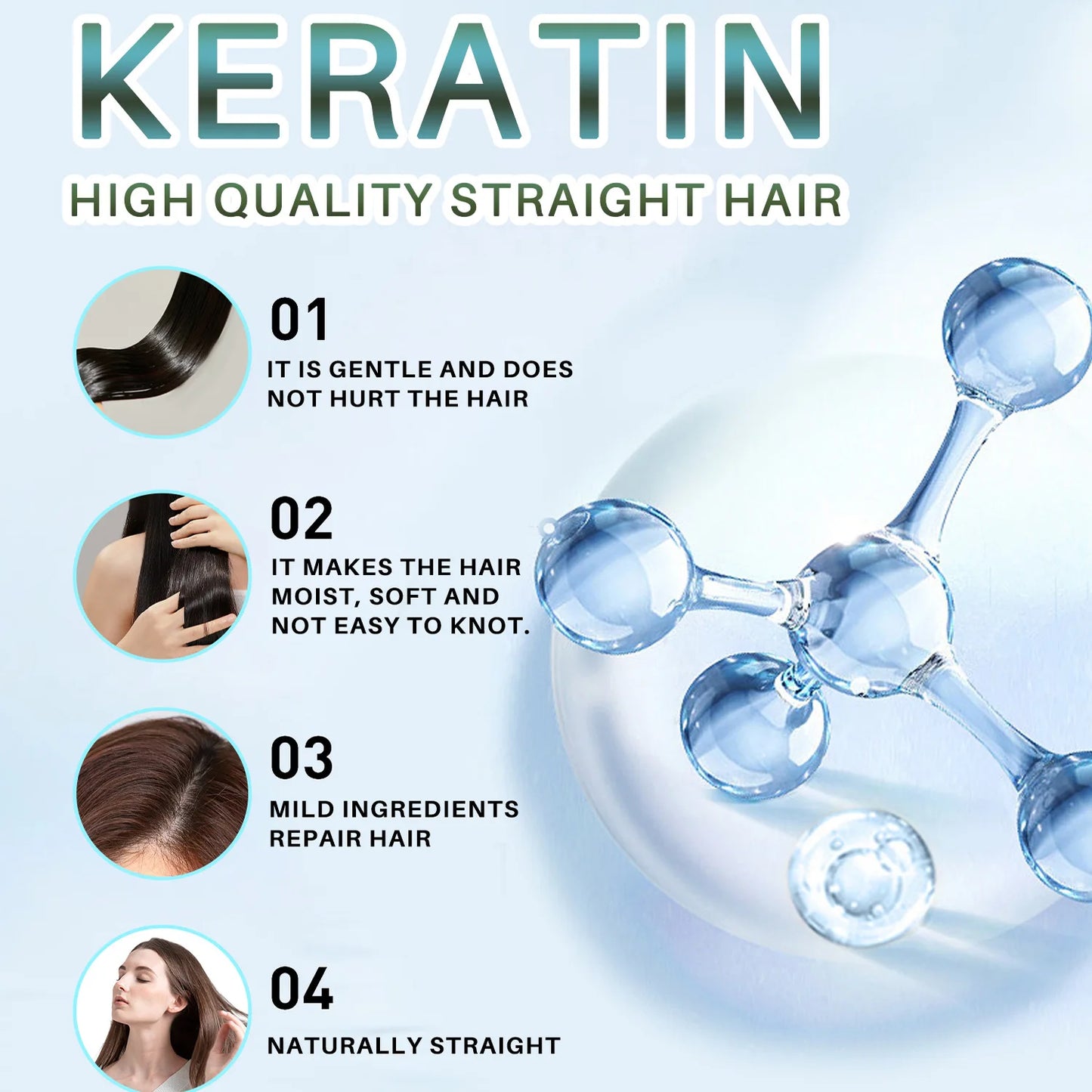 Hair straighter cream high quality