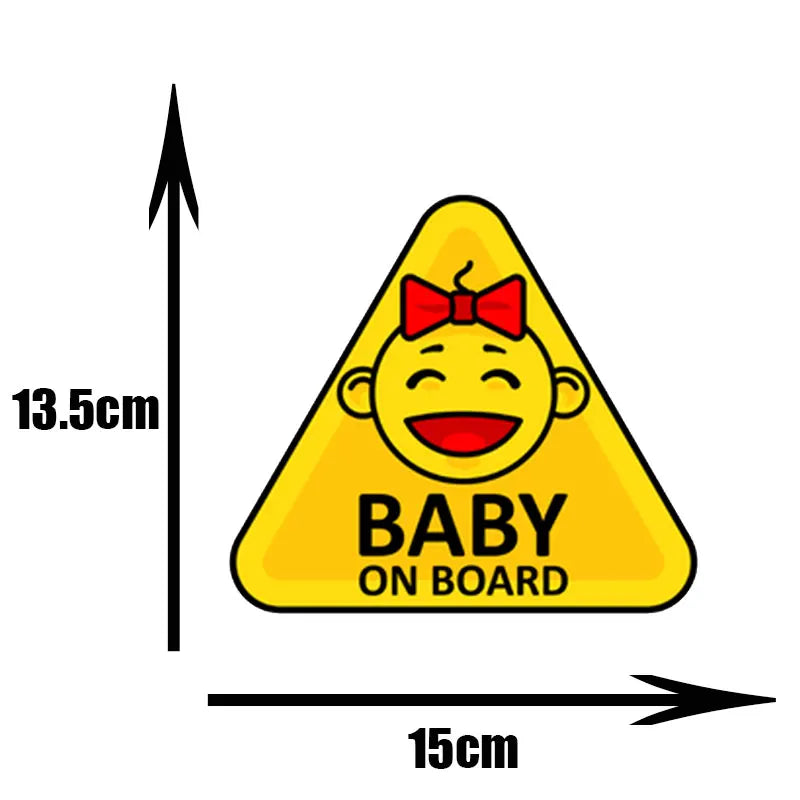 Baby stickers LYIKRX high quality for cars