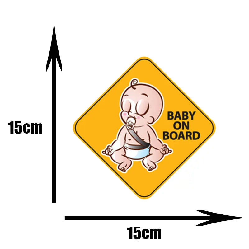 Baby stickers LYIKRX high quality for cars