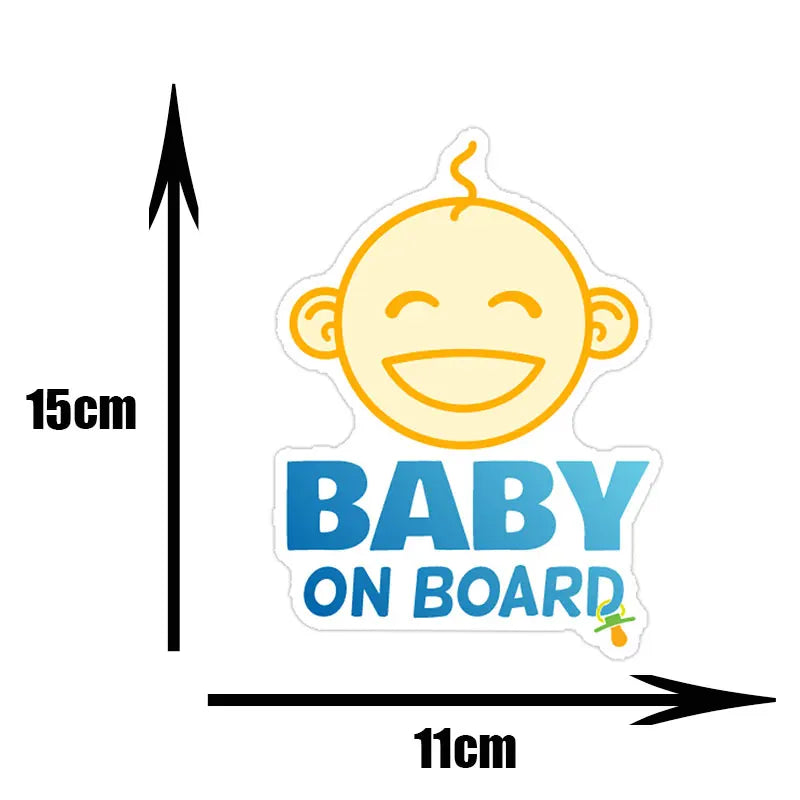 Baby stickers LYIKRX high quality for cars