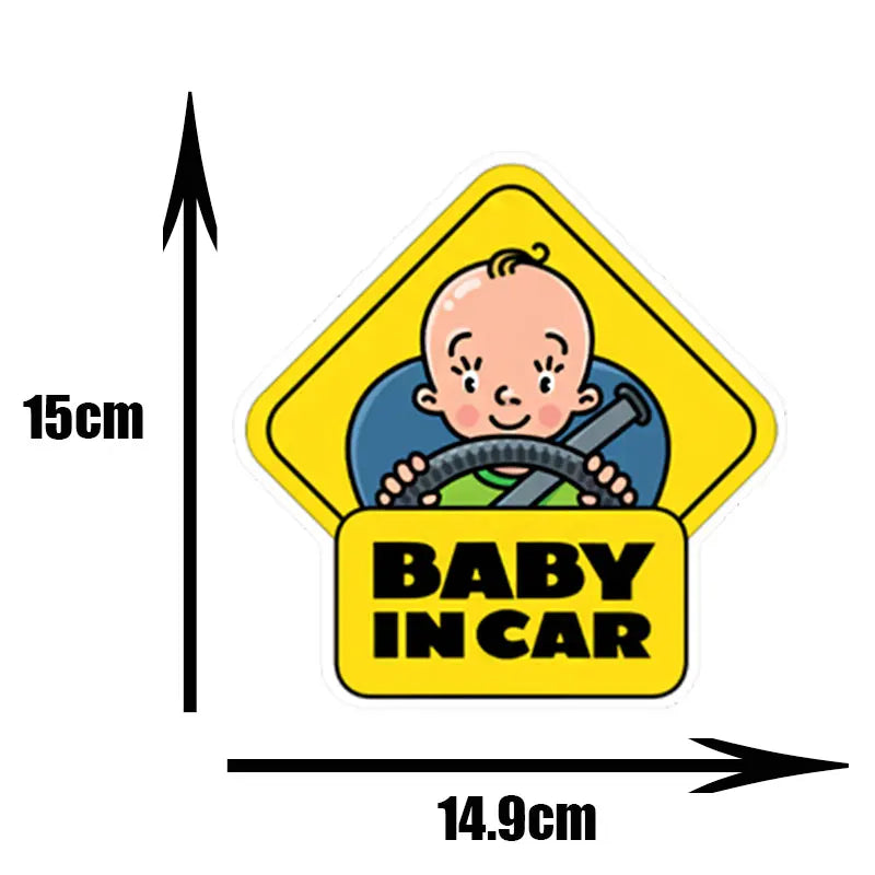 Baby stickers LYIKRX high quality for cars