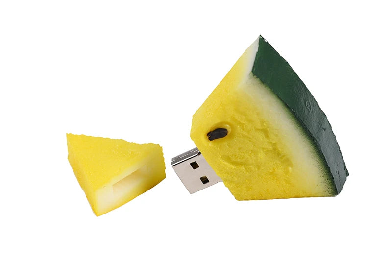 Watermelon USB Flash Drive 64GB Cute Fruit Memory Stick 32GB Creative Gifts For Kids Pen Drive 16GB