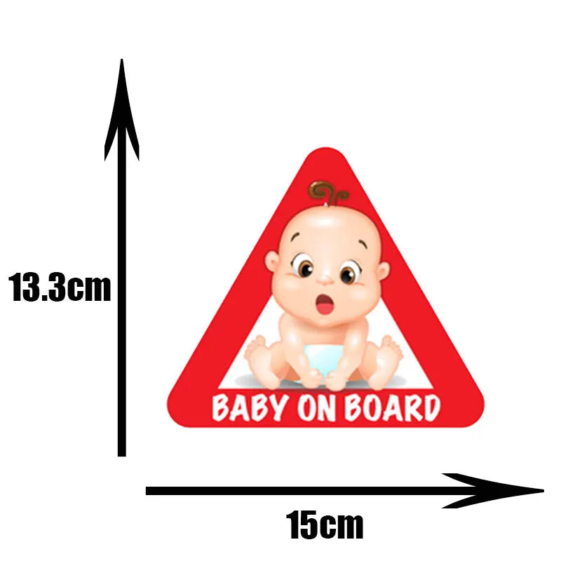 Baby stickers LYIKRX high quality for cars