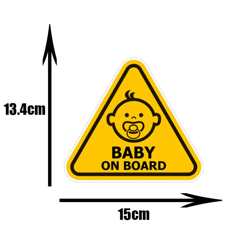 Baby stickers LYIKRX high quality for cars