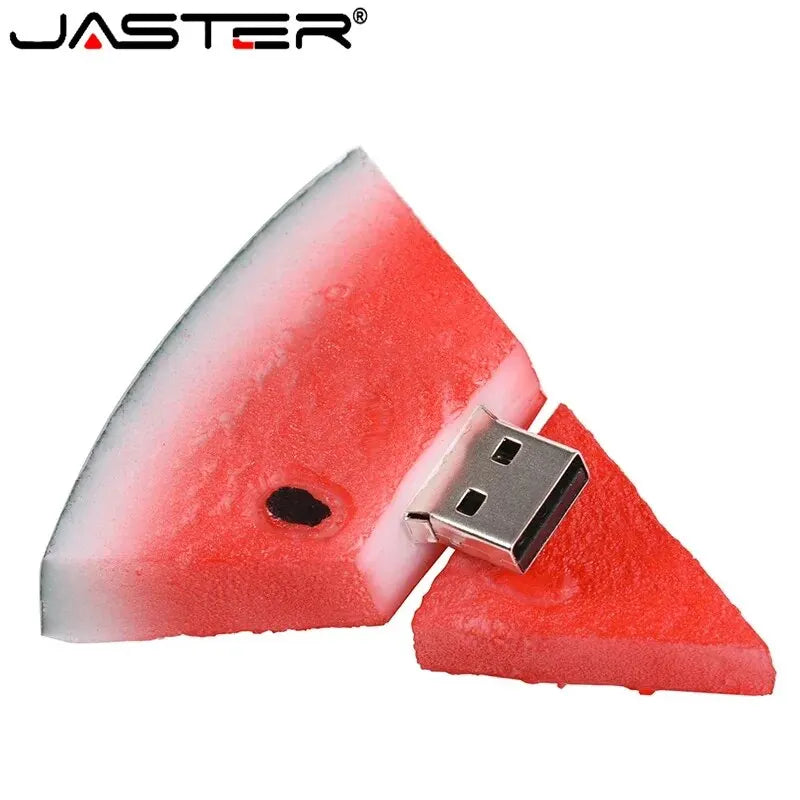 Watermelon USB Flash Drive 64GB Cute Fruit Memory Stick 32GB Creative Gifts For Kids Pen Drive 16GB